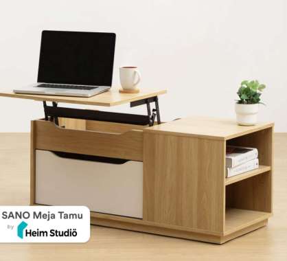 Dekoruma SANO Meja Tamu Minimalis - Coffee Table - Meja Sofa