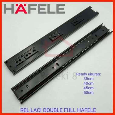 30 cm Rel Laci Double HAFELE / Full Extension Ball Bearing Track