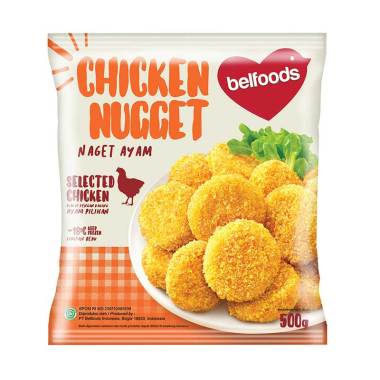 Promo Harga Belfoods Nugget Chicken Nugget 500 gr - Blibli