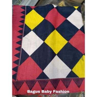 Kain Batik Lembaran Motif Tradisonal Bali Elegan Hitam Putih