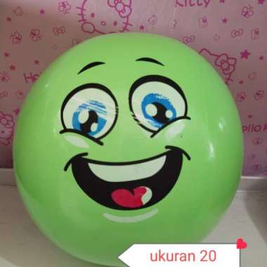 Grosir Bola Tiup SMILE ukuran 20 inchi isi 12 Biji BESAR JUMBO / Grosir Balon Tiup JUMBO SNI / Grosi