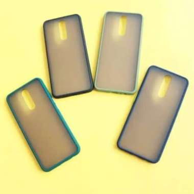 SOFT CASE MATTE SAMSUNG OPPO F11 PRO COLORED FROSTED ORIGINAL