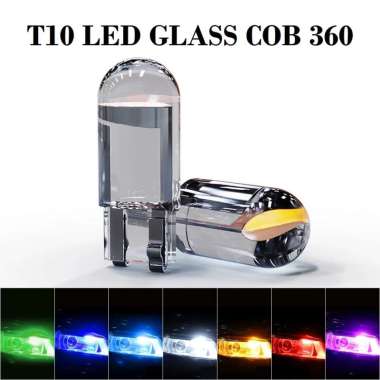 LAMPU LED T10 RESIN FULL KACA 360 SENJA PLAT SUPER BRIGHT SEIN MOBIL MOTOR UNIVERSAL CAR MOTORCYCLE