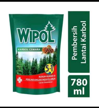 Wipol Karbol Lantai 780ml cemara