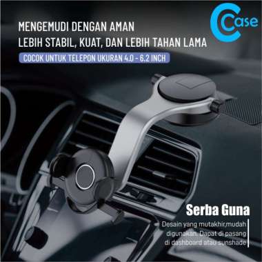 Phone Holder Dashboard Mobil - Car Mount Phone Holder