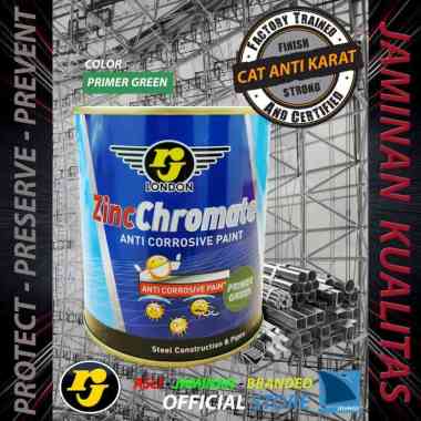 Cat Dasar Anti Karat 800 ml WF Beam Besi Baja Pipa HIJAU - Zinc Chromate Anti Corrosive Paint RJ LON