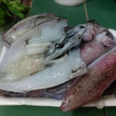 Seafood Cumi Cumi Telur Cumi bertelur 1KG