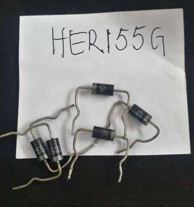 Diode Dioda HER155G HER 155G Ultrafast Fast Rectifier 400V 1.5A