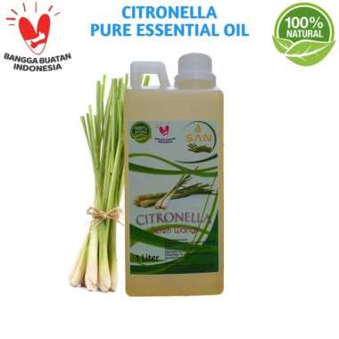 Citronella Essential Oil 1 Liter â”‚Minyak Atsiri Sereh Wangi Murni