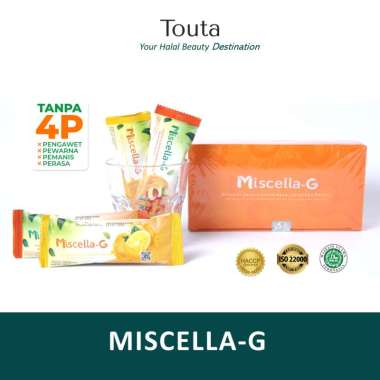 ORIGINAL Miscella-G Suplemen Promil with Collagen BPOM Halal MUI
