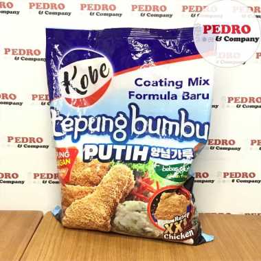 Kobe tepung bumbu putih ayam goreng 850 gr - gluten free coating mix