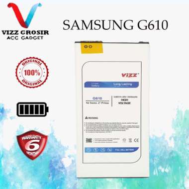 Baterai Vizz Samsung G610 Batre J7 Prime / J4 Plus Original