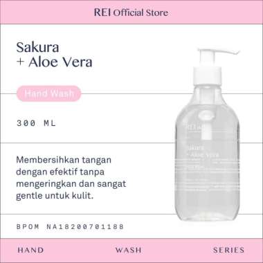 REI Skin Sakura + Aloe Vera Hand Wash 300 ml