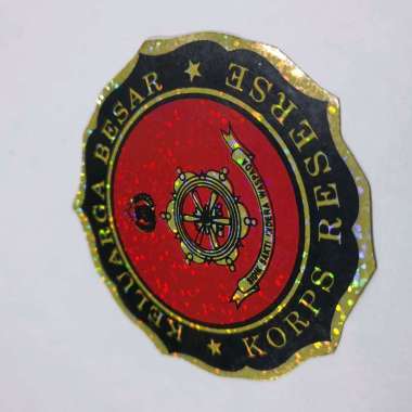 Stiker Pvc Tipis logo Reserse | Stiker Kaca Logo | Stiker Tidak Timbul | Stiker Motor dan Mobil