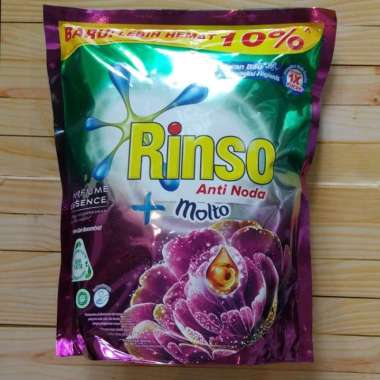 Promo Harga Rinso Liquid Detergent + Molto Purple Perfume Essence 1500 ml - Blibli