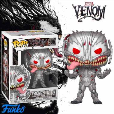 Funko Pop Marvel Spiderman Maximum Venom Venomized Ultron Vinyl Figure