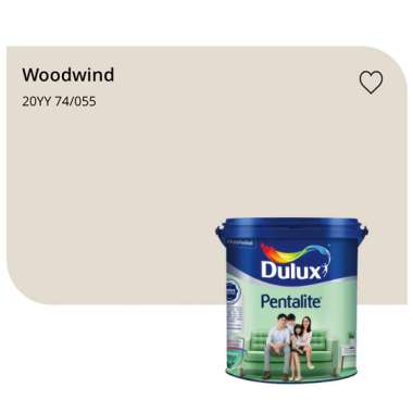 Dulux Pentalite Anti Bacterial Tinting Cat Tembok [20L] Woodwind