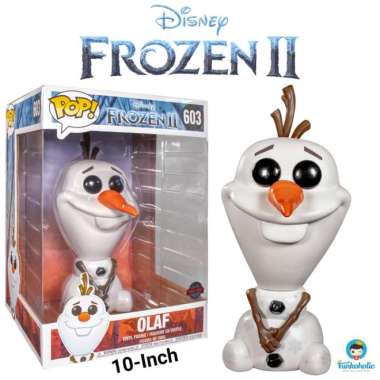 Funko POP! Disney Frozen 2 - Olaf (Permafrost) Action Figure [10-Inch/ EXCLUSIVE]