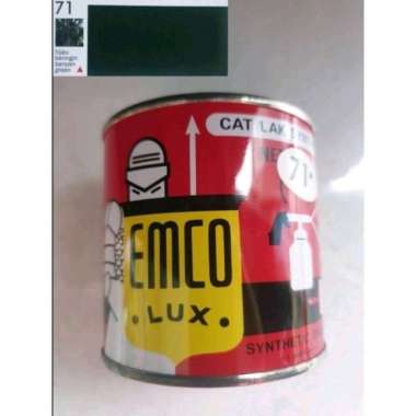 cat minyak kayu besi emco lux warna hijau beringin 200 ml