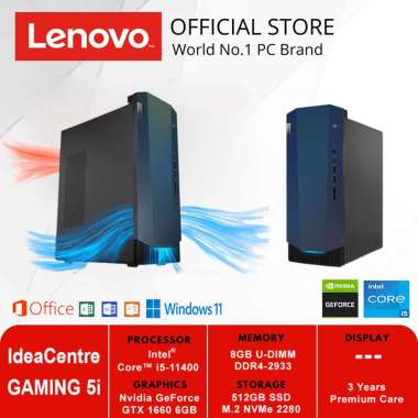 LENOVO PC IC GAMING 5i 14IOB6 8VID CORE i5-11400 GTX1660 8G 512GB WIN11