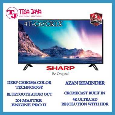 SHARP 65CK1X LED TV 4K SMART UHD SERIES CK1X 65 INCH