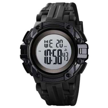 SKMEI 1545 Original Jam Tangan Pria Digital Casual Tahan Air Putih