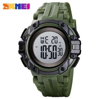 SKMEI 1545 Original Jam Tangan Pria Digital Casual Tahan Air Hijau