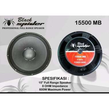 Speaker Blackspider 15" 15500 MB