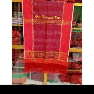 bintang maratur merah bordir ram