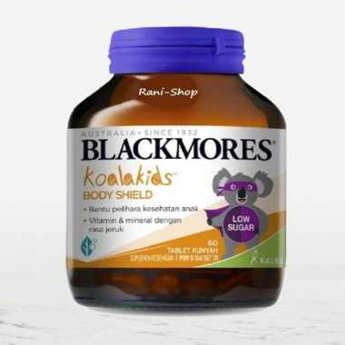 Promo Blackmores Koala Kids Body Shield – 60 Tablet Kunyah ...