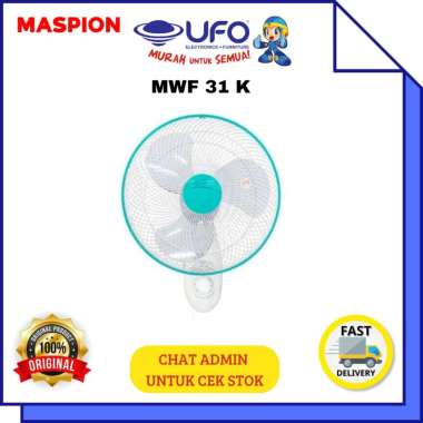 MASPION KIPAS ANGIN DINDING 12 INCH MWF 31K Putih