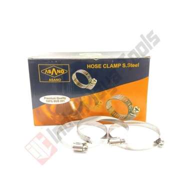 ASANO Klem Selang 2 1/4 - 2 1/2 - 3 Inch Stainless SUS 201 2 1/4 INCH