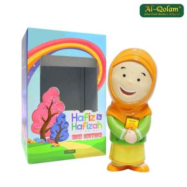 Al Qolam - Hafiz Hafizah Talking Doll Versi 4 - Hafizah Motif Multicolor