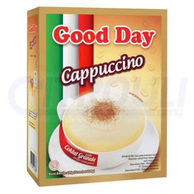 Promo Harga Good Day Cappuccino per 5 sachet 25 gr - Blibli