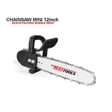 Chainsaw Mini / Chain Saw / Gergaji Potong Kayu Gerinda 12inch TERBAIK