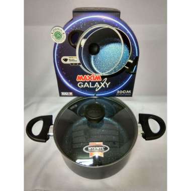 MAXIM GALAXY PANCI DUTCH OVEN 20 CM+GLASS COVER GALAXY