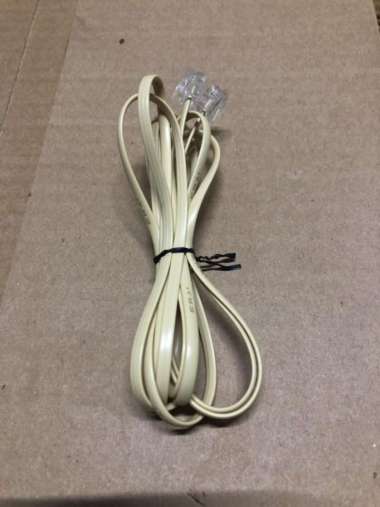 KABEL TELEPON 2 METER + RG 11 RJ 11
