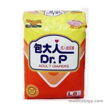 DR.P SPESIAL PAMPERS DEWASA L8 SPESIAL