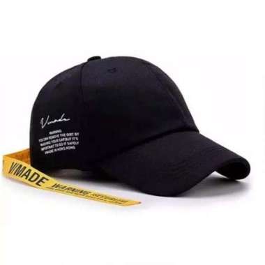 Topi Baseball Tali Panjang Korea Hip Hop Kpop BTS G Dragon kuning kuning
