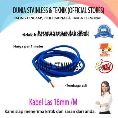 OEM CNR Kabel Las Permeter Perkakas Mesin [16 mm]