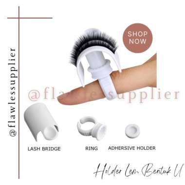 U-Ring Glue For Eyelash Extension / Pallet Holder Eyelash Glue / Ring Glue For Eyelash Extension