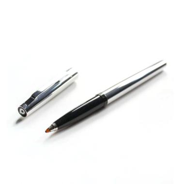 Pentel RS3 Pulpen - Tinta Hitam [Original] silver
