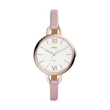 Fossil ES4356 Tali Kulit Jam Tangan Wanita - Pink PINK
