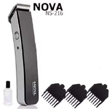 Nova NS-216 Hair Cliiper Beard Trimmer silver