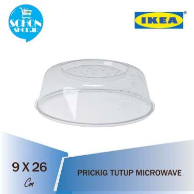 PRICKIG Microwave lid, gray, 10 - IKEA