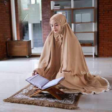 Bayleaf.id Mukena Polos ANAK CHOCOLATE