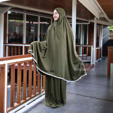 Bayleaf.id Mukena Polos DEWASA ARMY