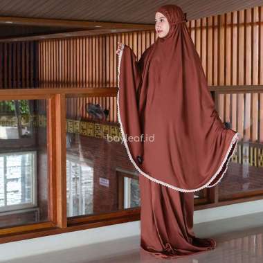 Bayleaf.id Mukena Polos ANAK TERACOTTA