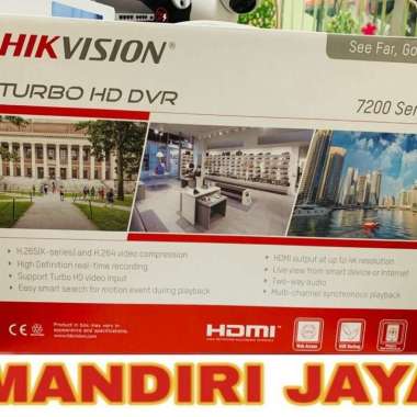 DVR HIKVISION Ds-7208HQHI-K1 8CH SUPPORT CCTV 5MP -7204 HUHI K1 E