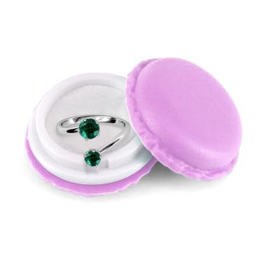 Her Jewellery May Crystals Ring Birth Stone Authentic Cincin Adjustable